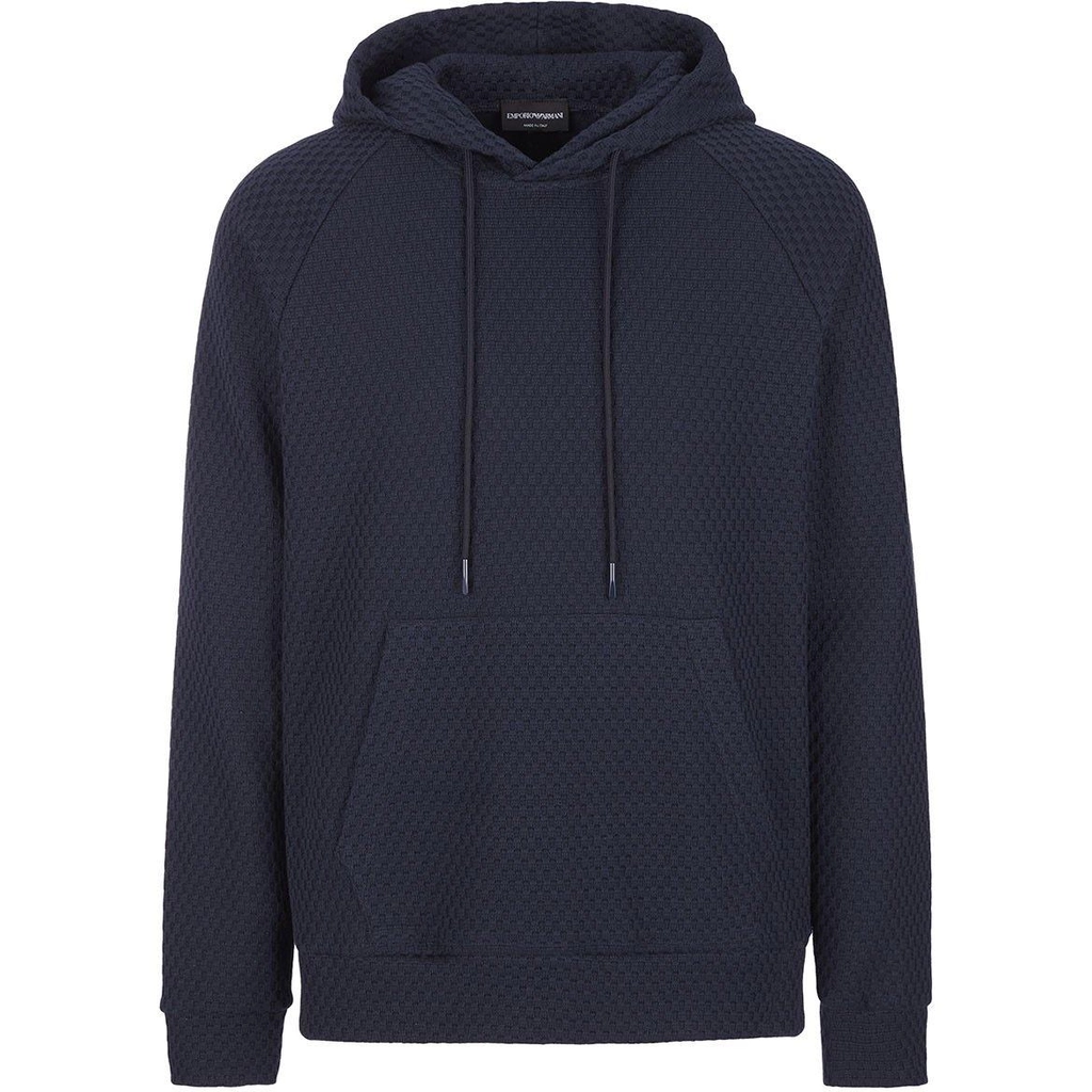 Armani M6Q Hoodie - Navy Blue