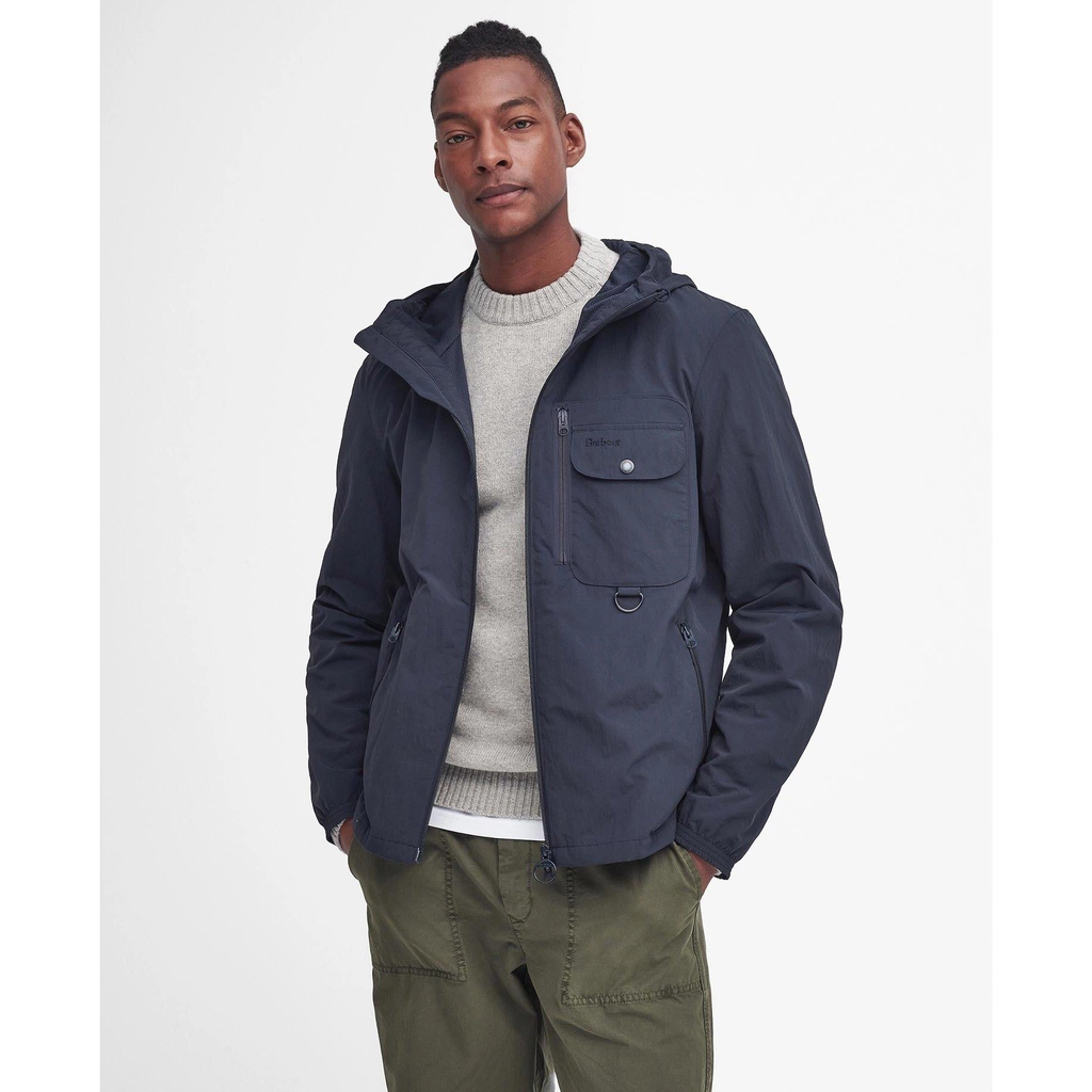 Barbour Angler Showerproof Jacket - Navy NY91