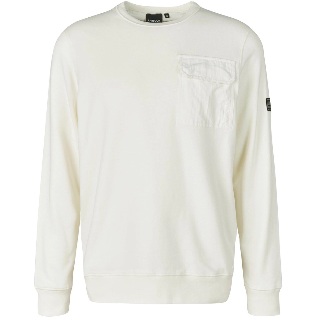 Barbour Banks Sweatshirt - Whisper White