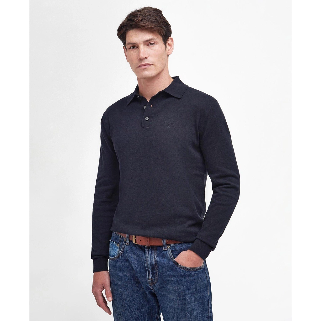 Barbour Bassington Polo Shirt - Navy