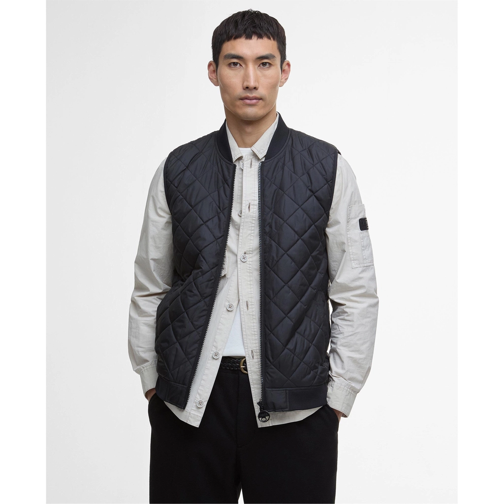Barbour B.int Harfell Qltglt - Black BK11