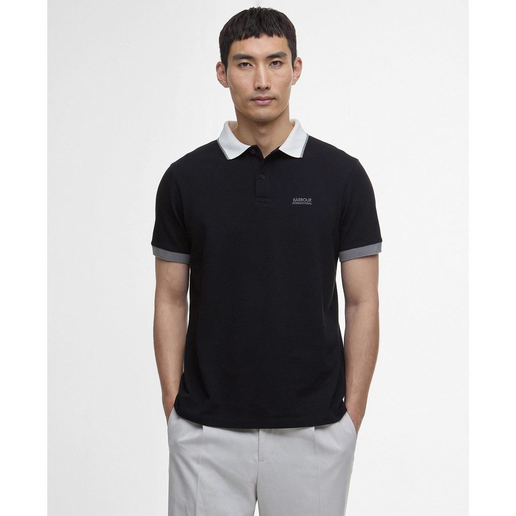 Barbour B.int Howall Polo - Black
