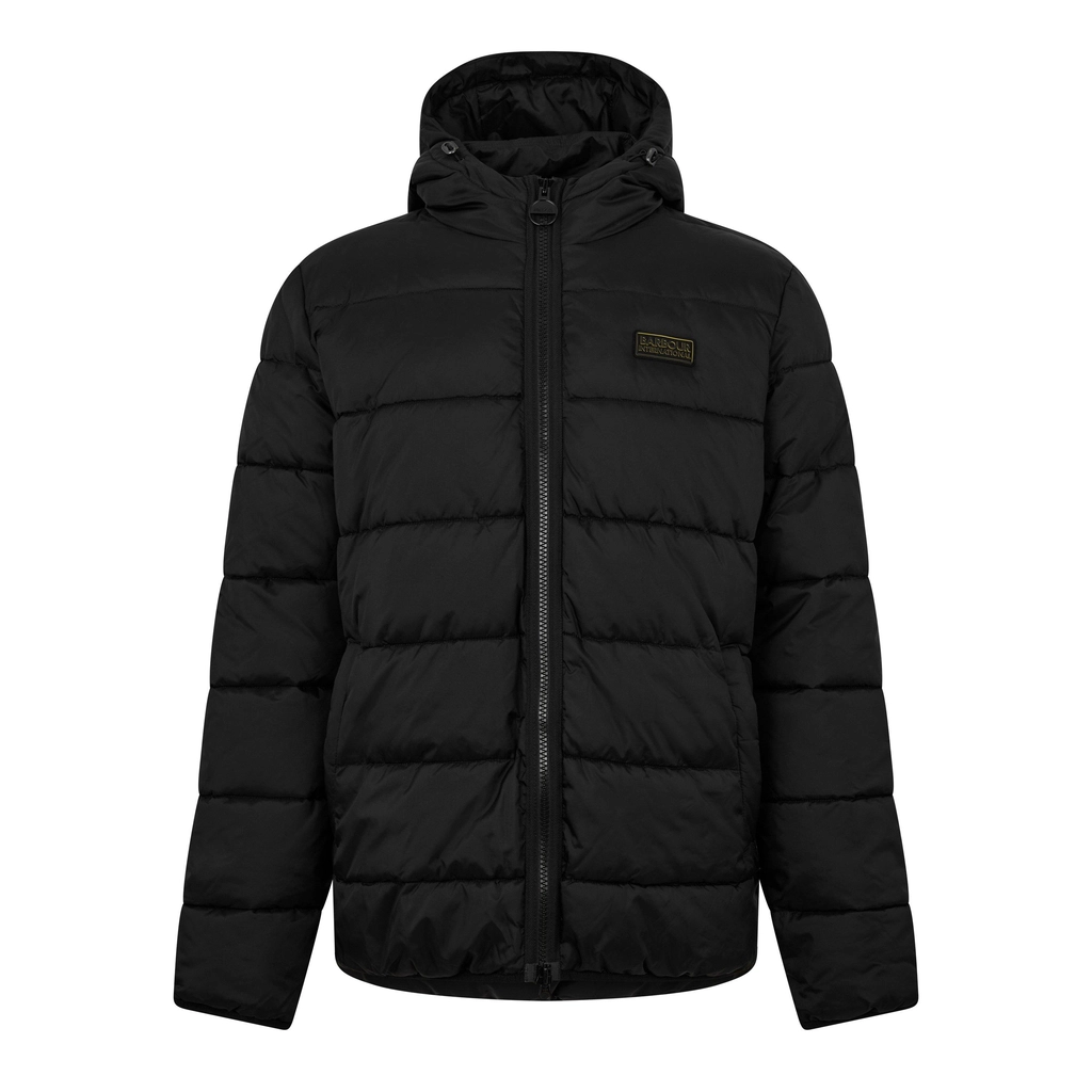 Barbour Bob Baffle Puffer Jacket - Black BK91