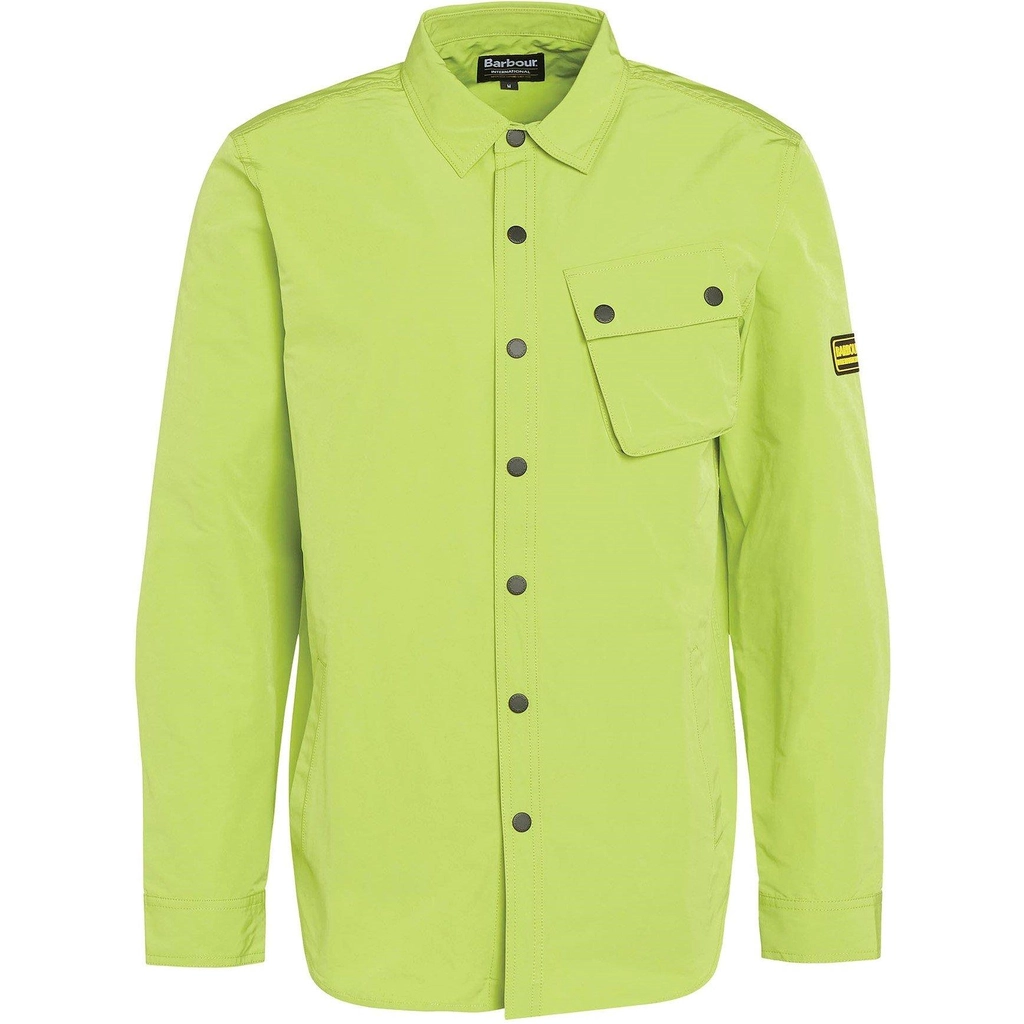 Barbour Control Overshirt - Cyberlime
