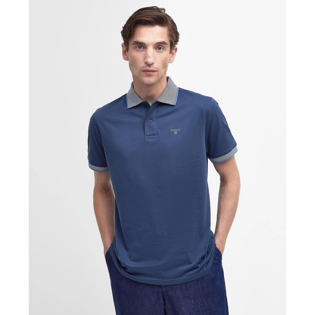 Barbour Cornsay Polo Shirt - Denim NY38