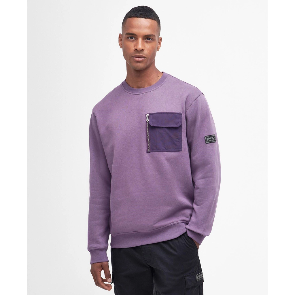 Barbour Counter Sweatshirt - Purple Haze