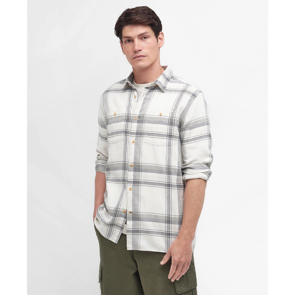 Barbour Dartmouth Tailored Shirt - Ecru