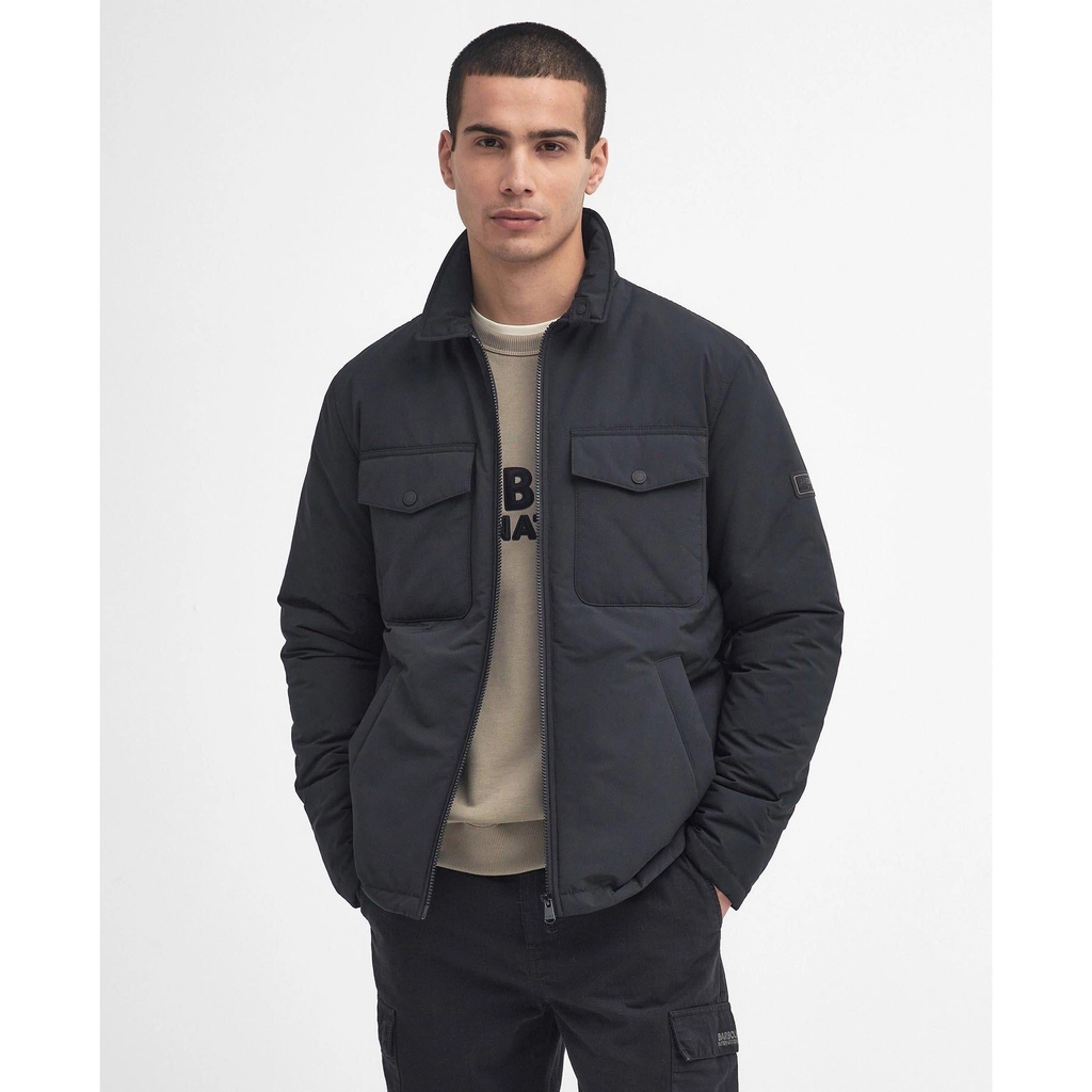 Barbour Distill Quilted Jacket - Black BK11