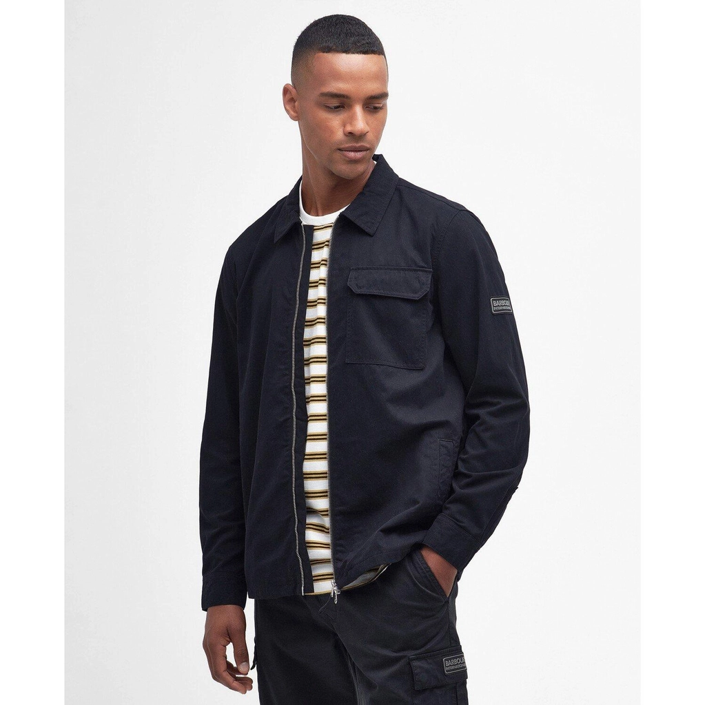 Barbour Dome Overshirt - Black
