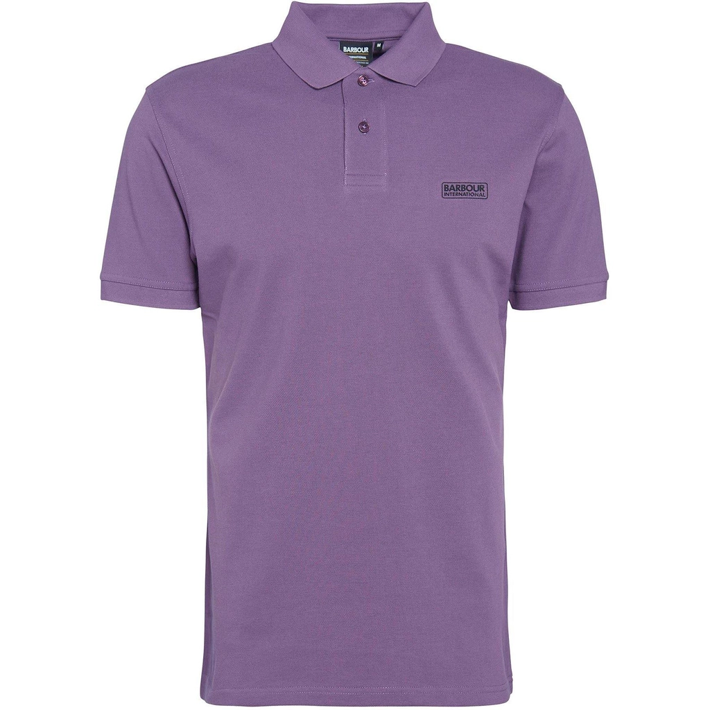 Barbour Essential Polo Shirt - Purple Haze
