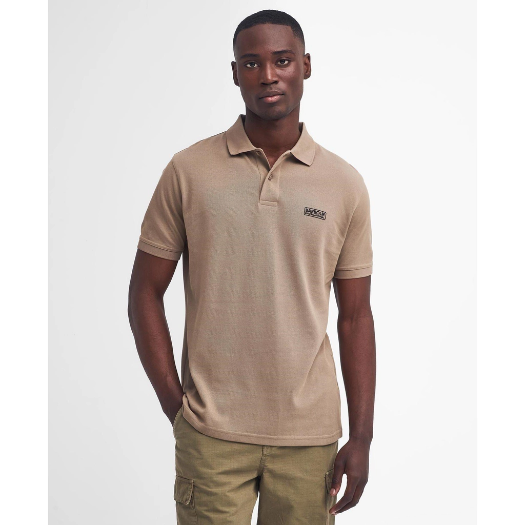 Barbour Essential Polo Shirt - Timberwolf BR16