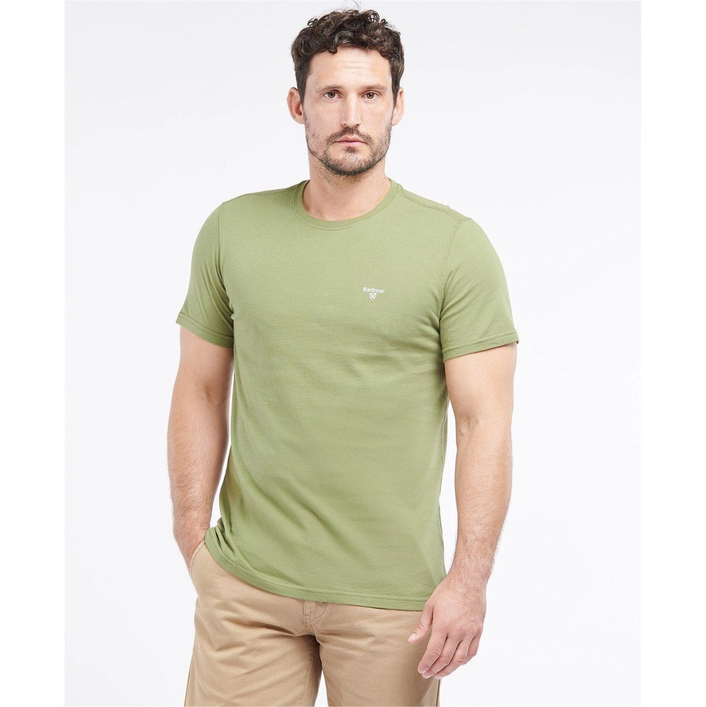Barbour Essential Sports T Shirt - Olive OL39