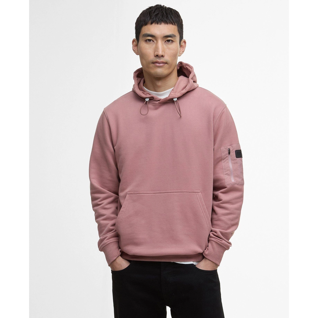 Barbour Ewan Hoodie - Vintage Pink