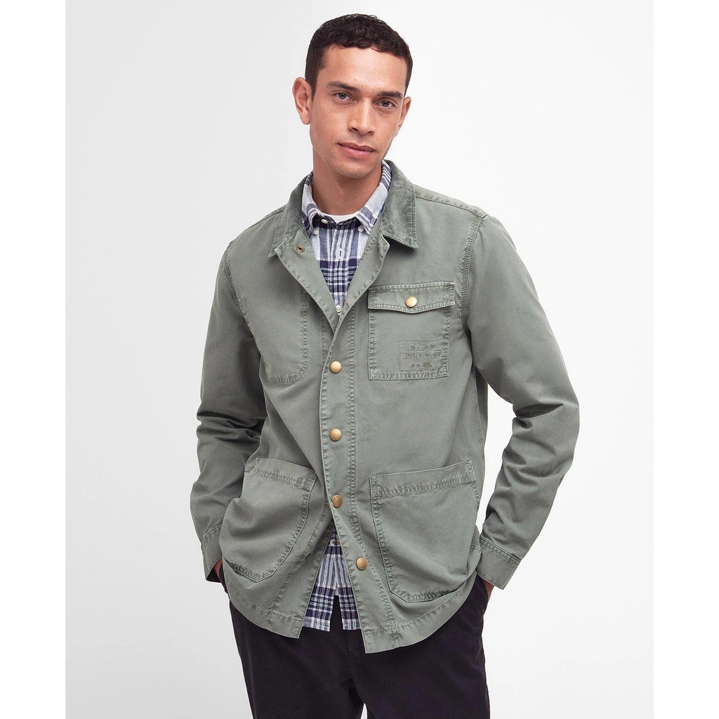 Barbour Grindle Overshirt - Agave GN49