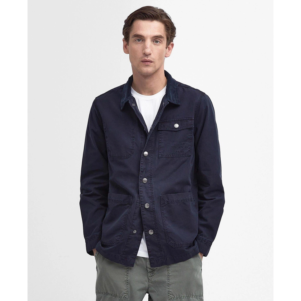 Barbour Grindle Overshirt - Navy NY91