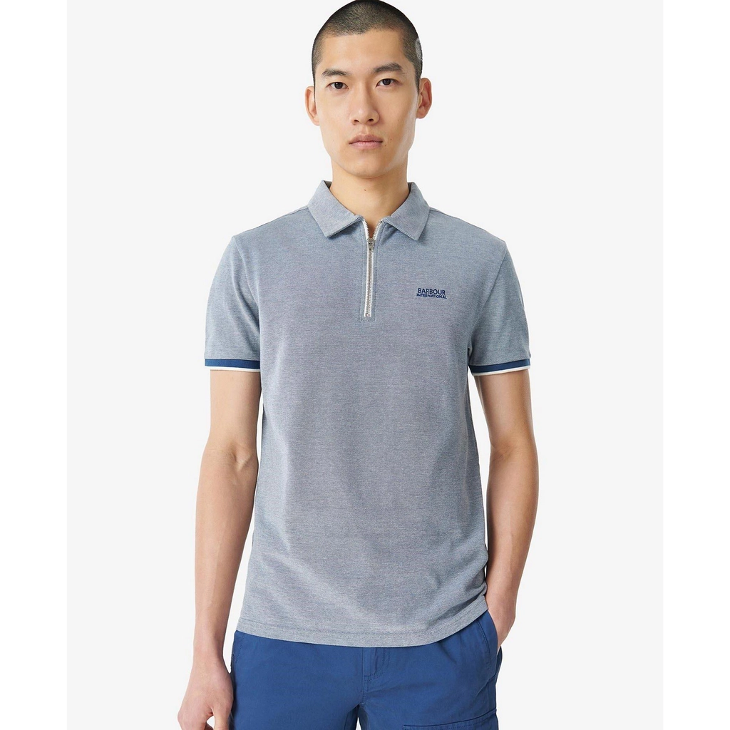 Barbour Hack Polo Shirt - Dark Denim