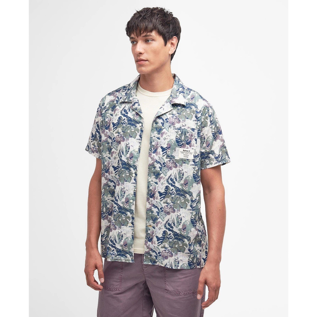 Barbour Hindle Regular Shirt - Olive OL51