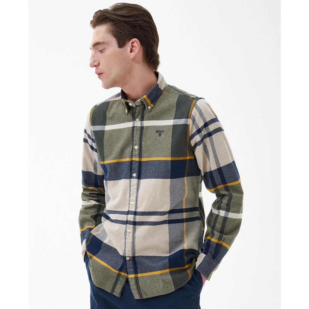 Barbour Iceloch Tailored Fit Shirt - Frst Mist TN16