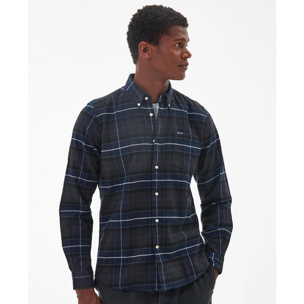 Barbour Kyeloch Tailored Fit Shirt - Blk Slate TN17