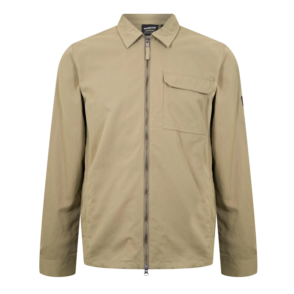 Barbour Maze Peached Overshirt - Brindle ST59