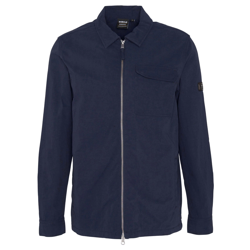 Barbour Maze Peached Overshirt - Navy NY91