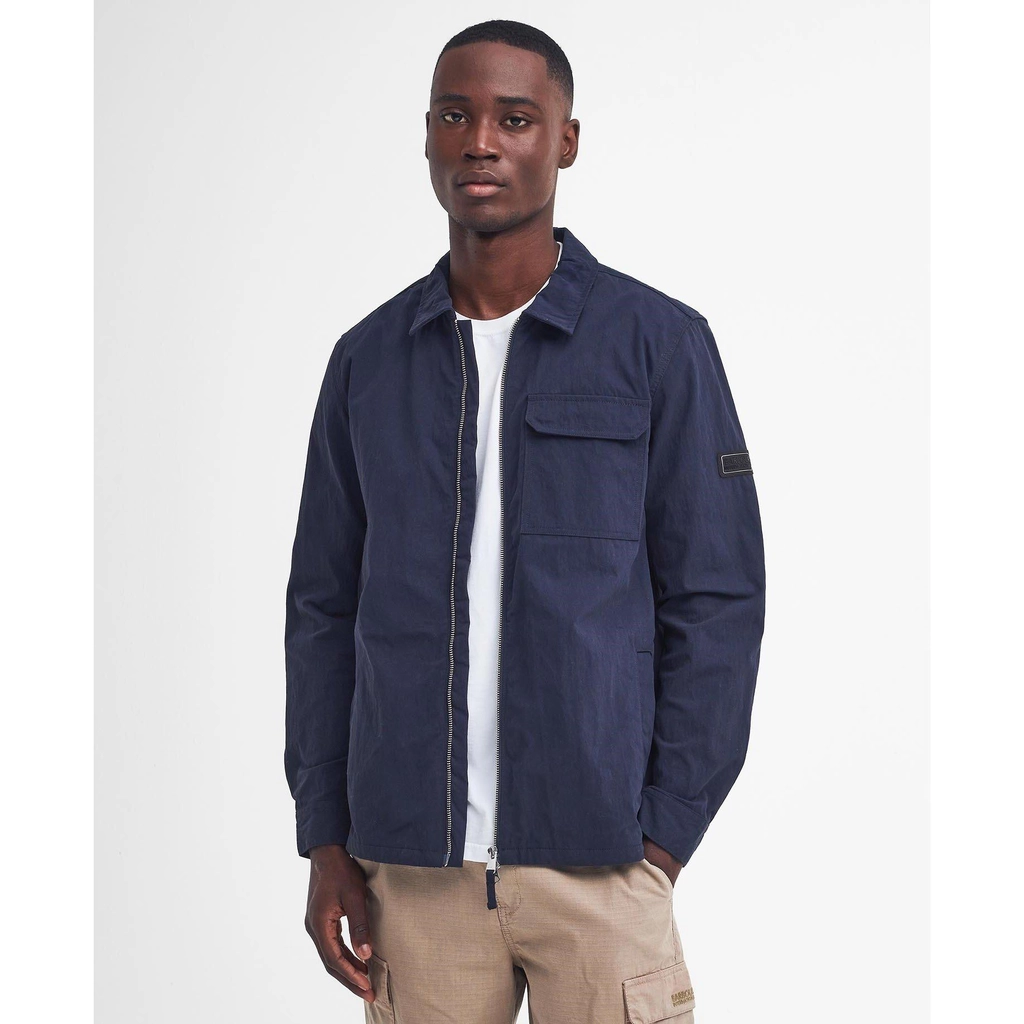 Barbour Maze Peached Overshirt - Navy NY91