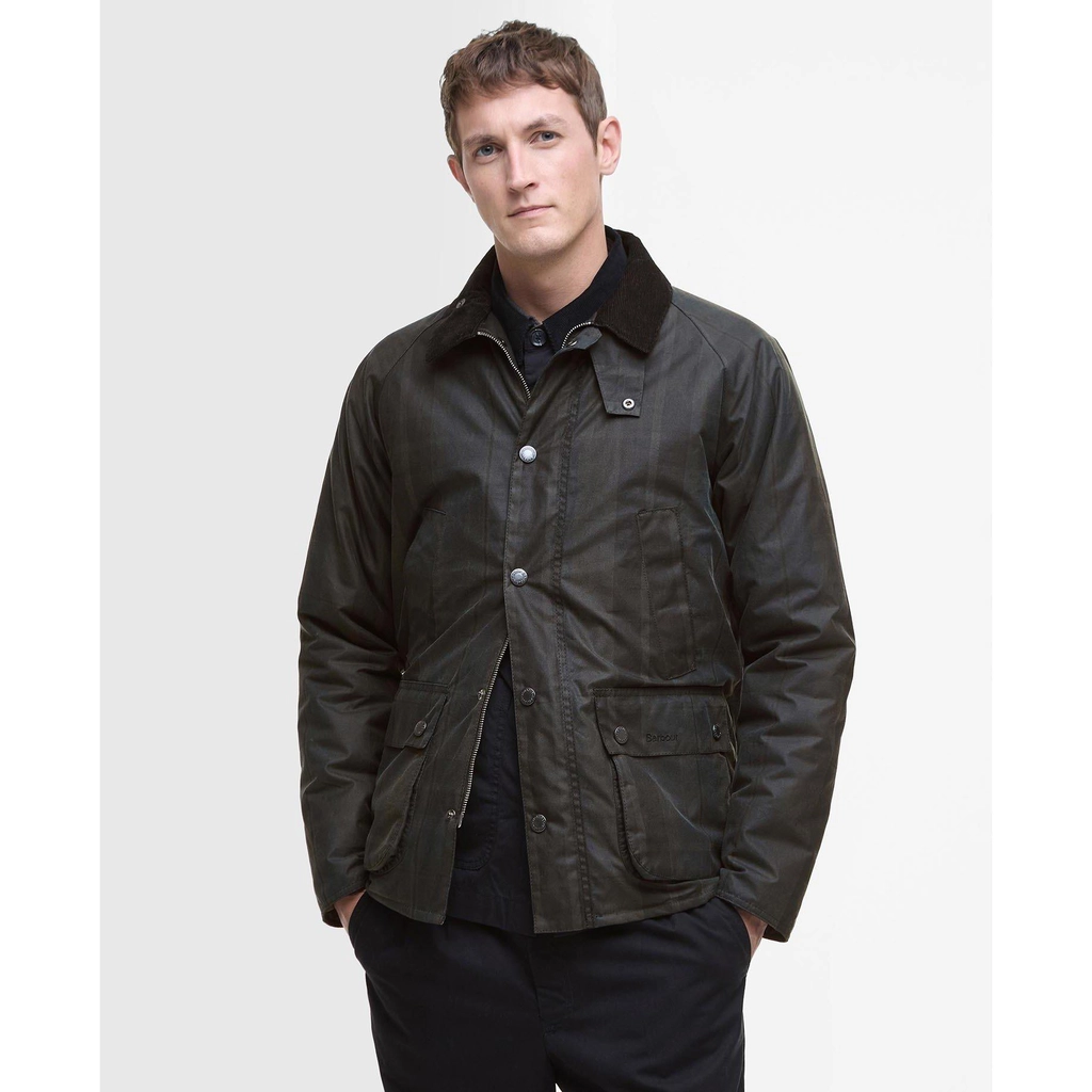 Barbour Modern Check Bedale Waxed Jacket - Dundee Tartan