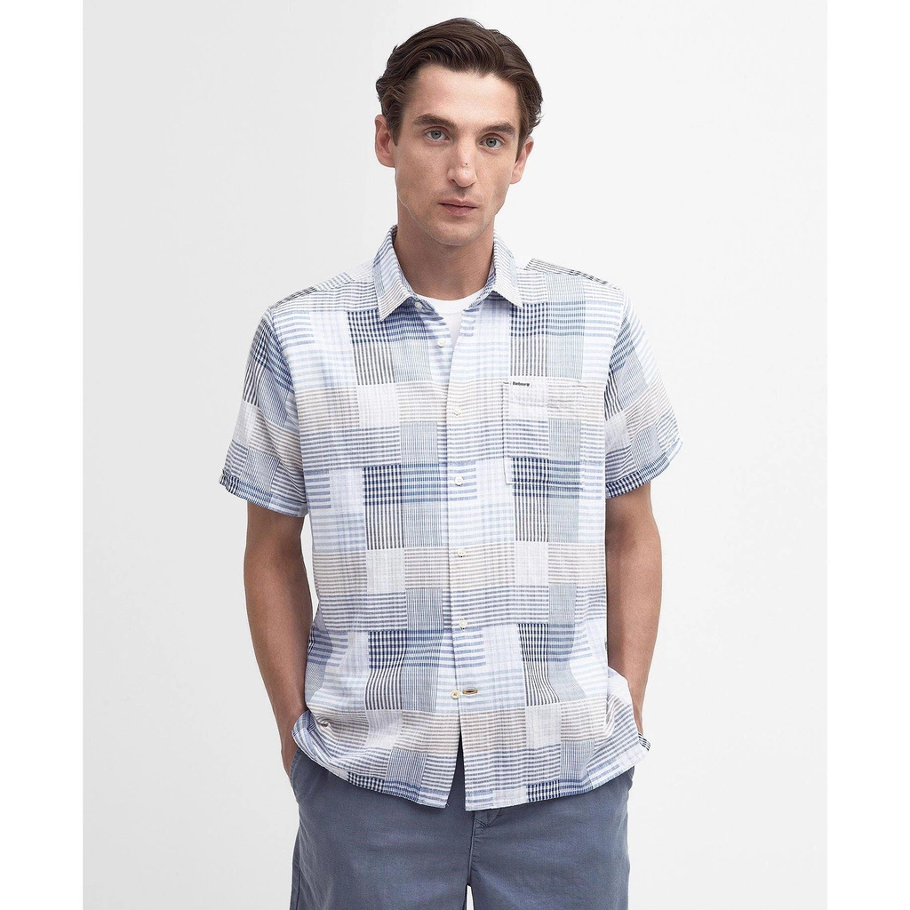 Barbour Oakshore Regular Shirt - Sky