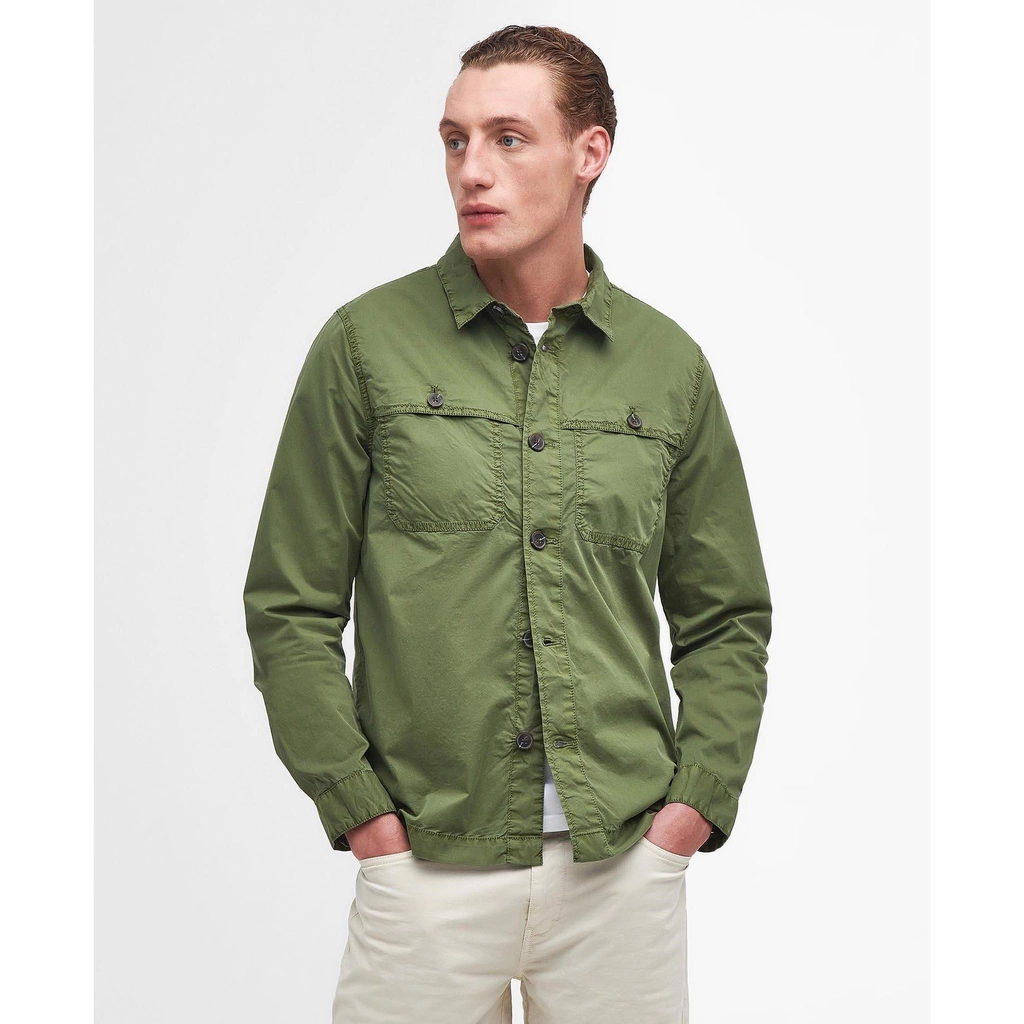 Barbour Sidlaw Overshirt - Palm Leaf GN38