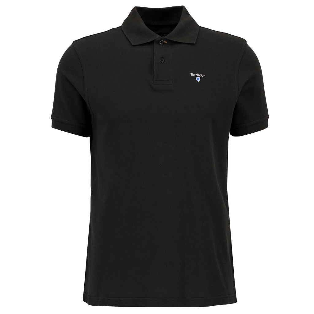 Barbour Sports Polo Shirt - Black BK31