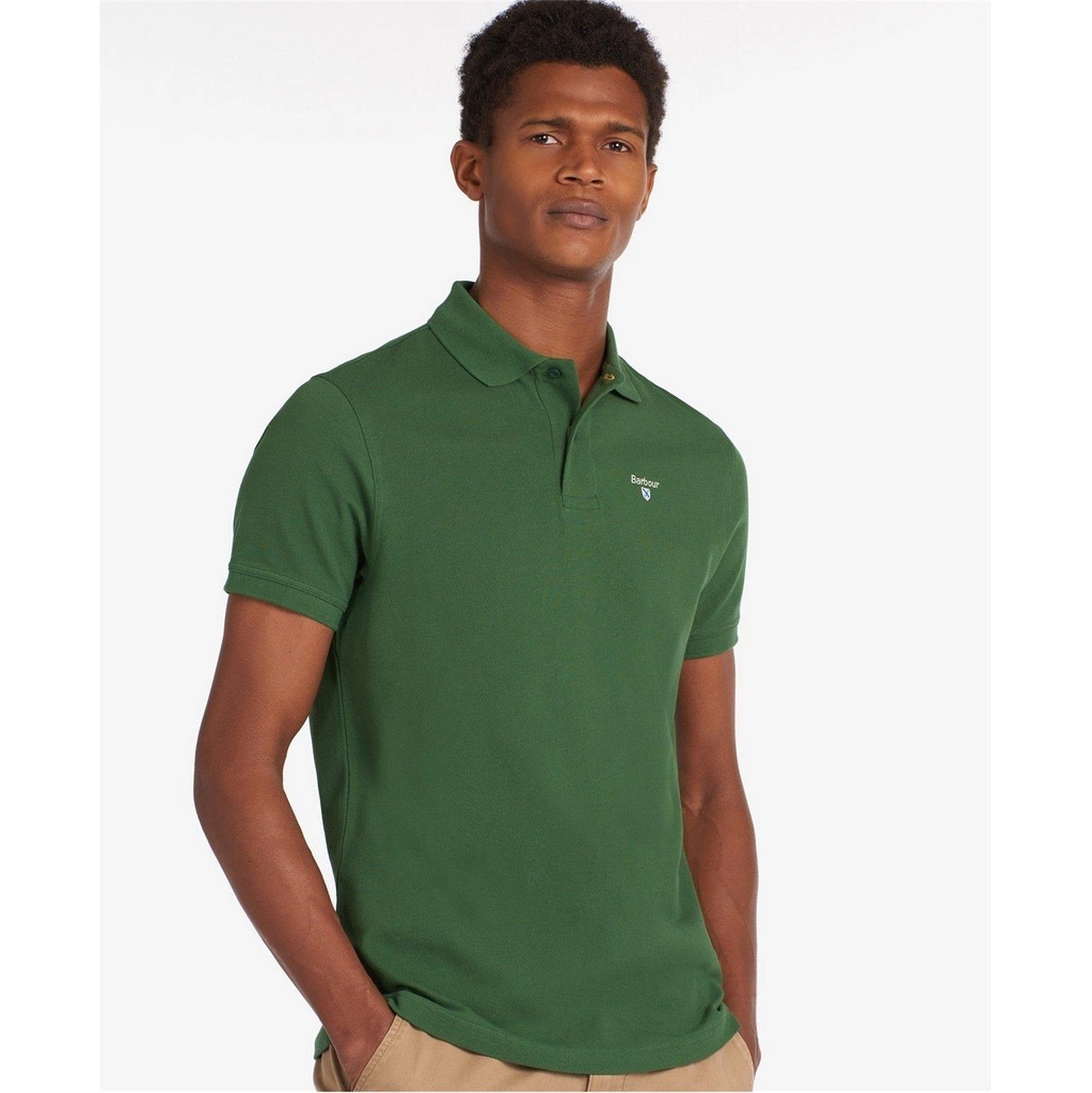 Barbour Sports Polo Shirt - Racing Gn OL72