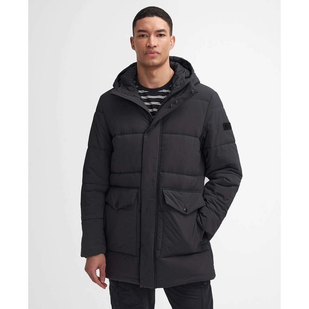 Barbour Sutley Quilted Jacket - Black BK11