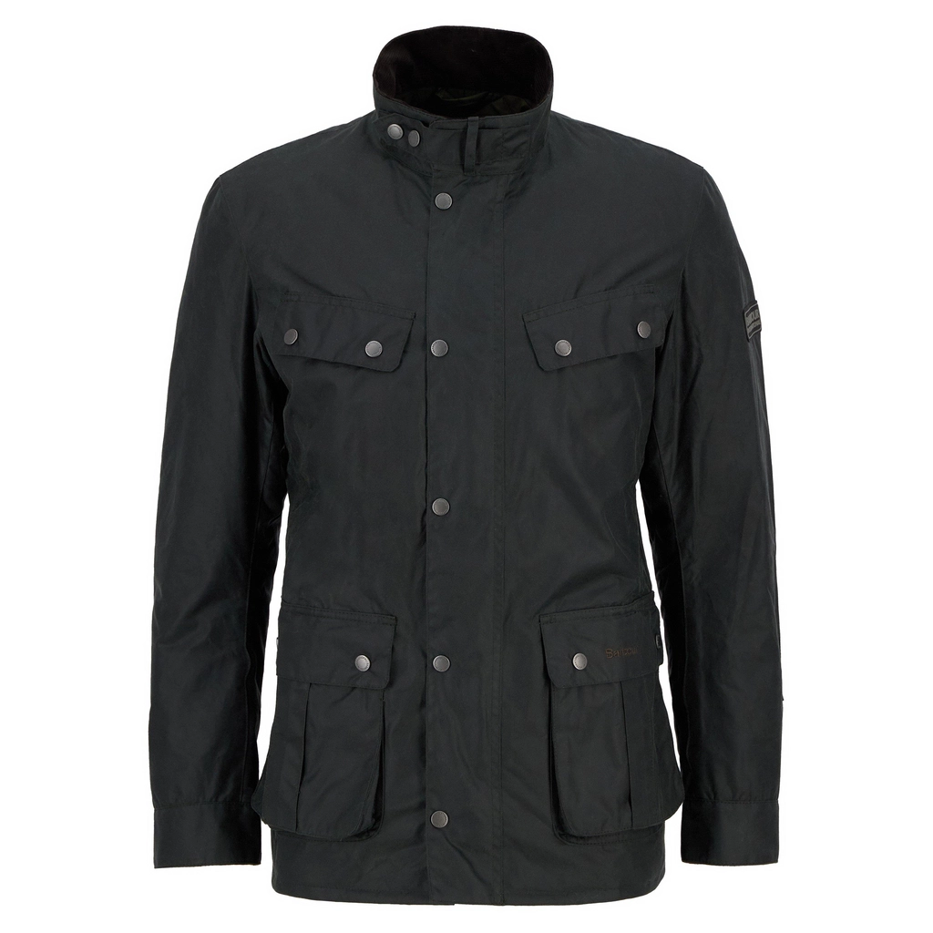 Barbour Tourer Duke Wax Jacket - Sage SG91