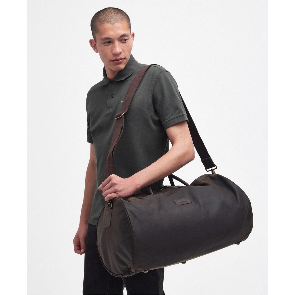 Barbour Wax Holdall - Olive OL71