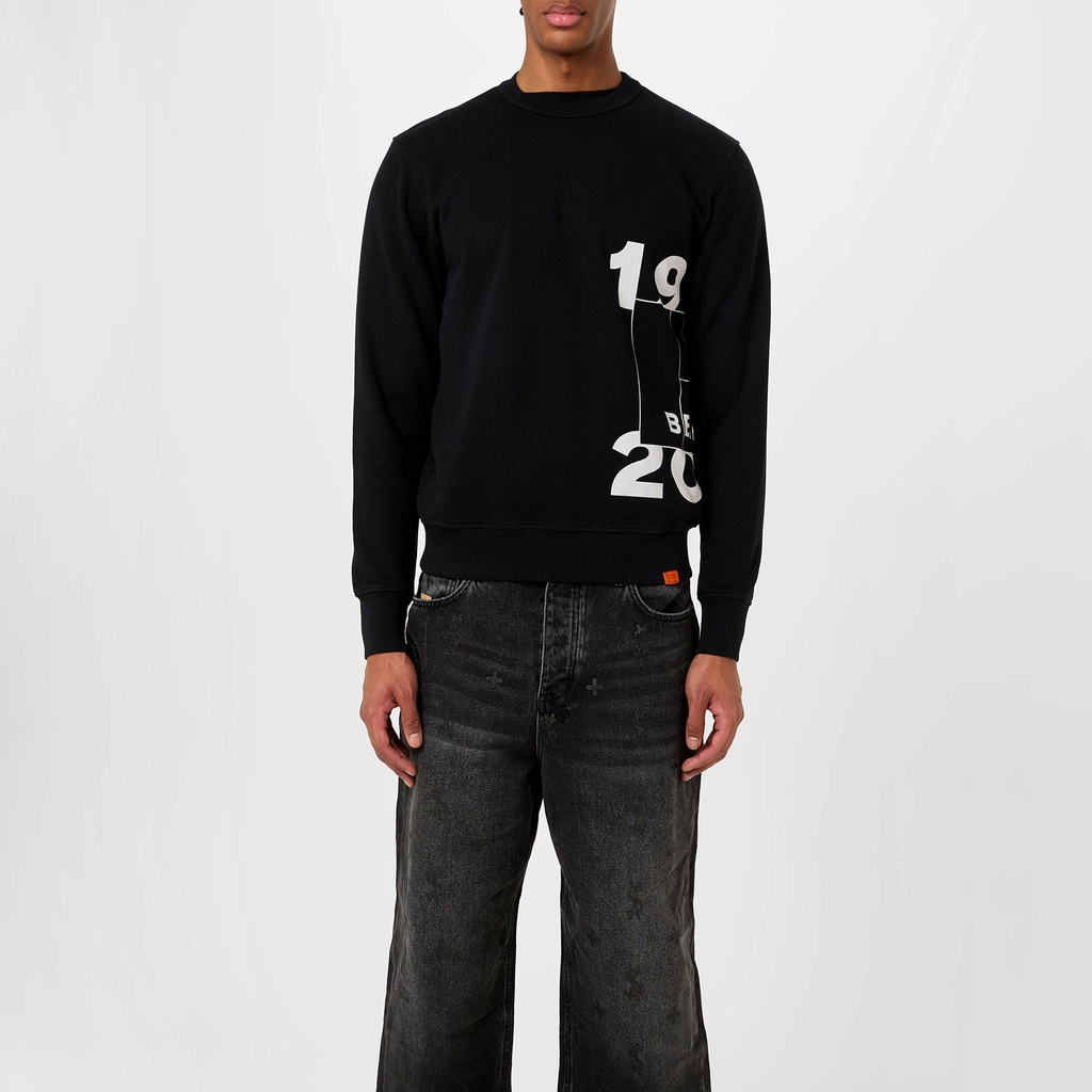 Belstaff 100 Sweat - Black Khaki