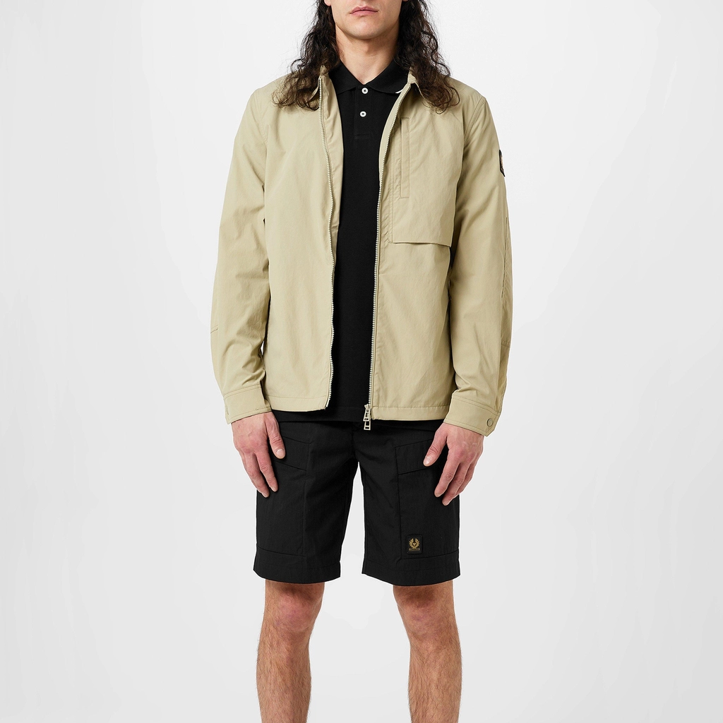 Belstaff Path Overshirt - Echo Green