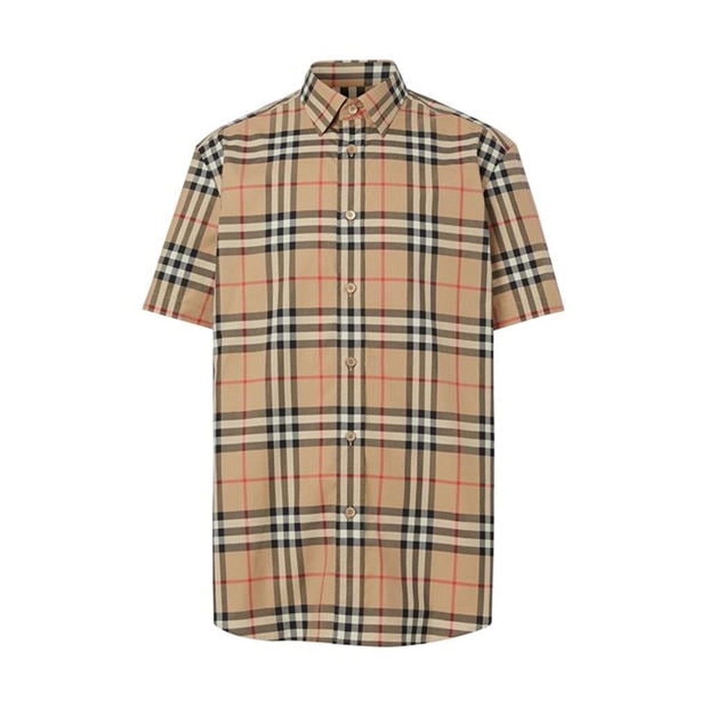 Burberry Caxton Short Sleeve Shirt - Beige