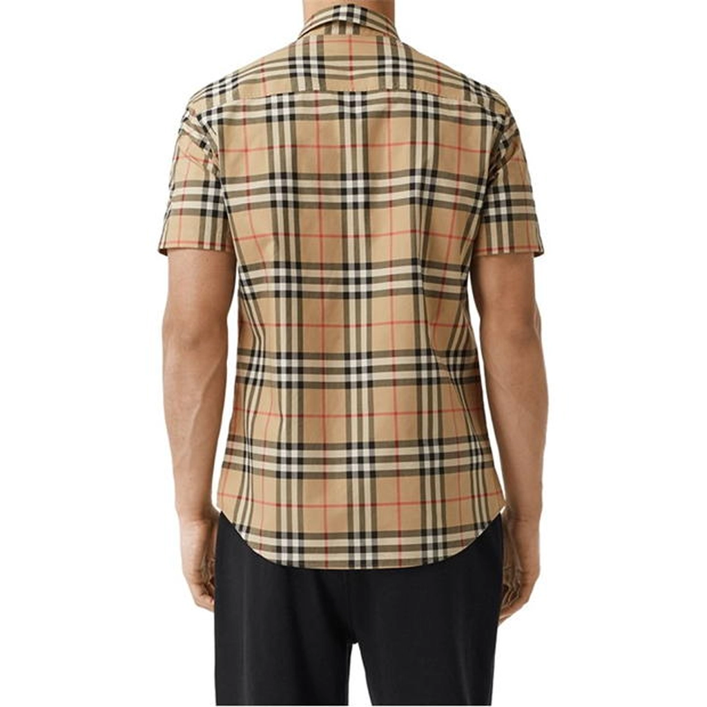 Burberry Caxton Short Sleeve Shirt - Beige