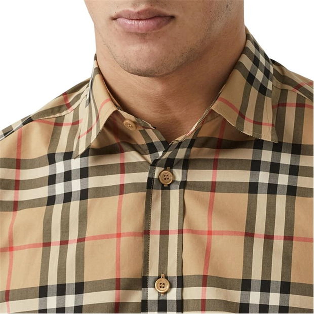 Burberry Caxton Short Sleeve Shirt - Beige