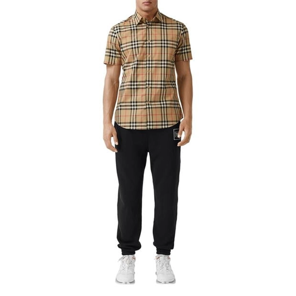 Burberry Caxton Short Sleeve Shirt - Beige