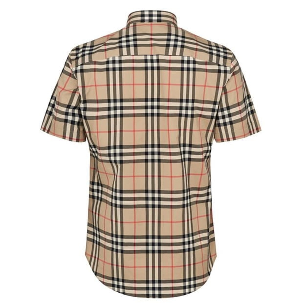 Burberry Caxton Short Sleeve Shirt - Beige