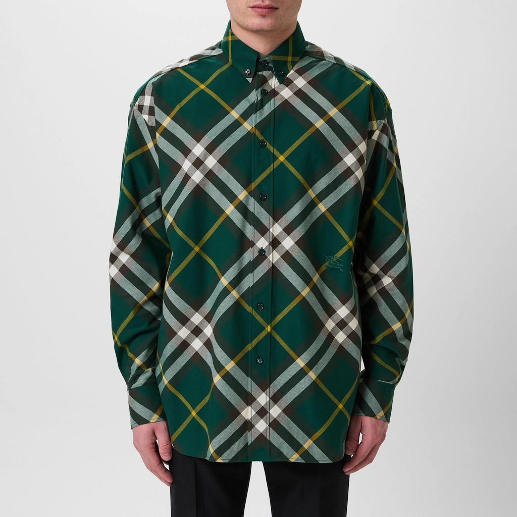 Burberry Check Long Sleeve Shirt - Ivy Ip Check