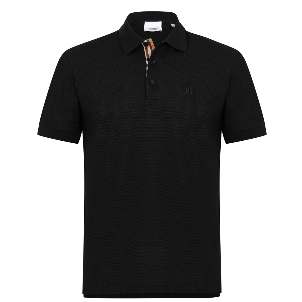 Burberry Eddie Polo Shirt - Black A1189