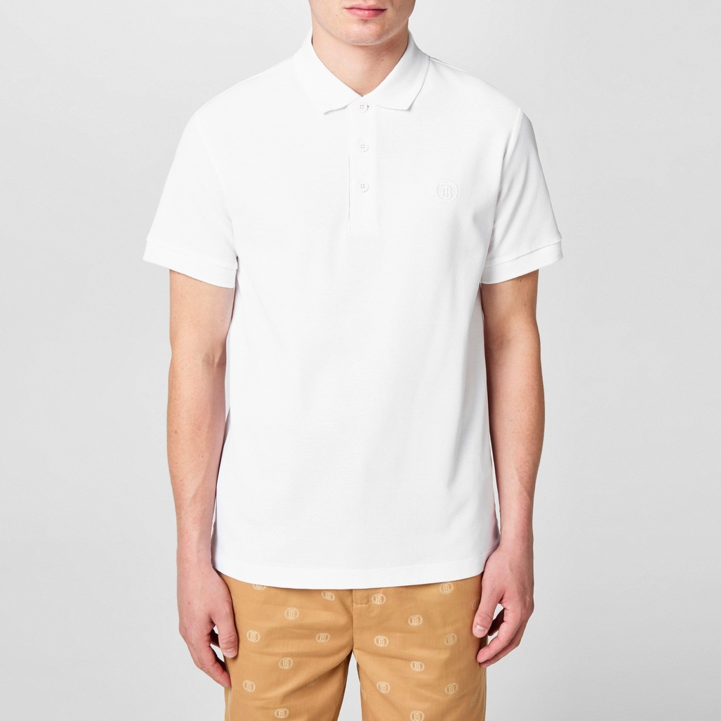 Burberry Eddie Polo Shirt - White A1464