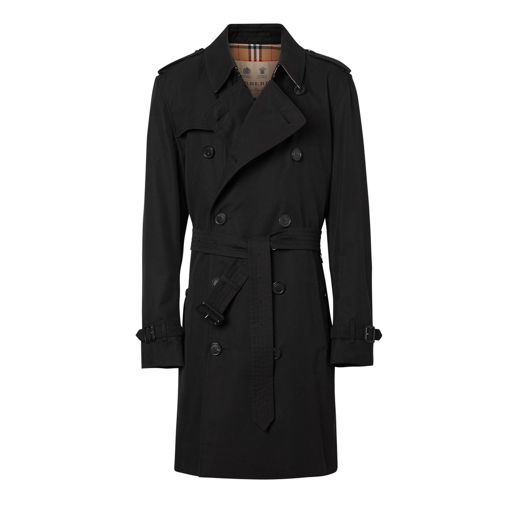 Burberry Kensington Trench Coat - Black A1189