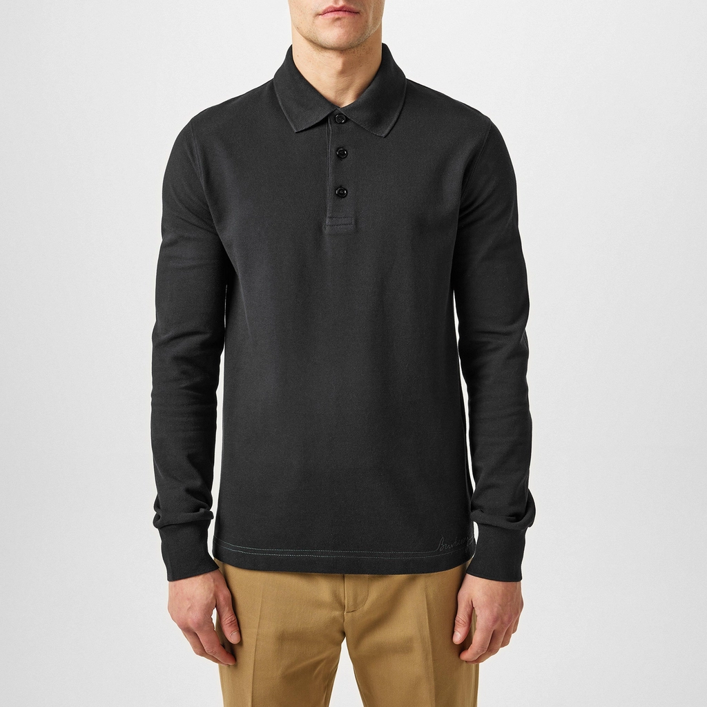 Burberry Polo Top - Black