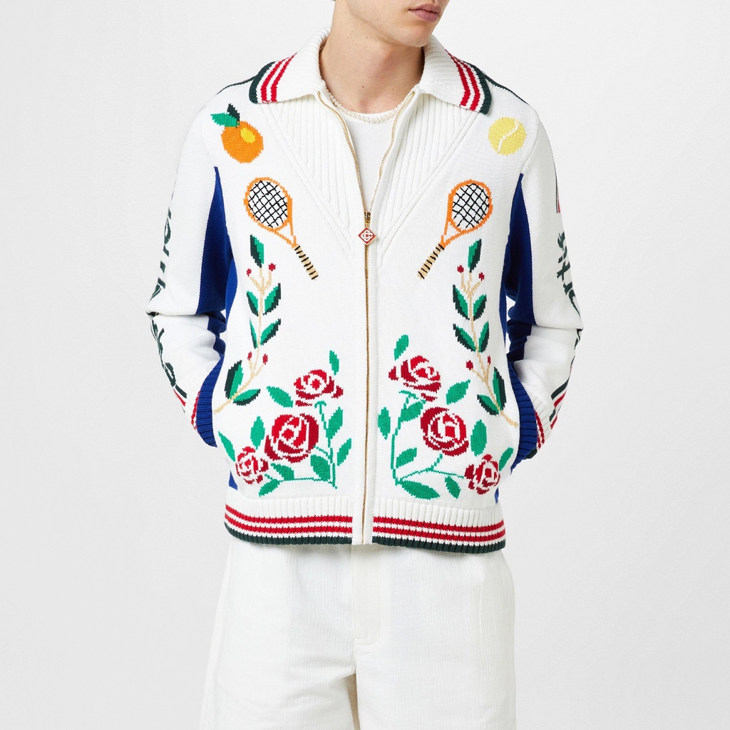 Casablanca Laurel Tennis Jacket - Multi 01