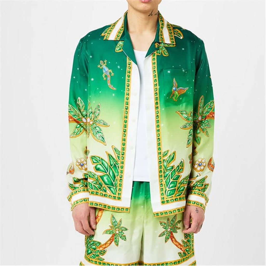 Casablanca Casa Gem L/S Shirt Sn42 - Green