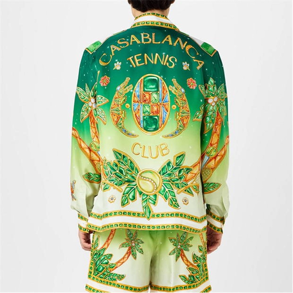 Casablanca Casa Gem L/S Shirt Sn42 - Green