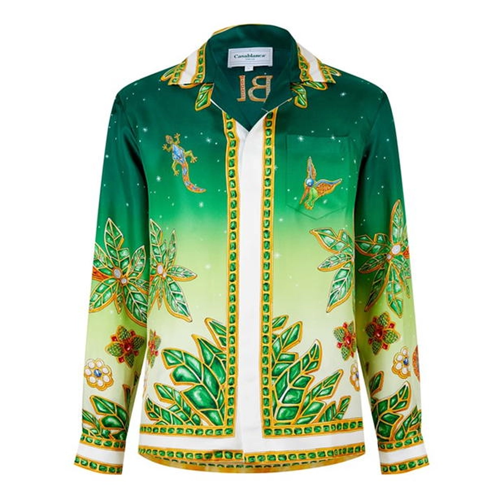 Casablanca Casa Gem L/S Shirt Sn42 - Green